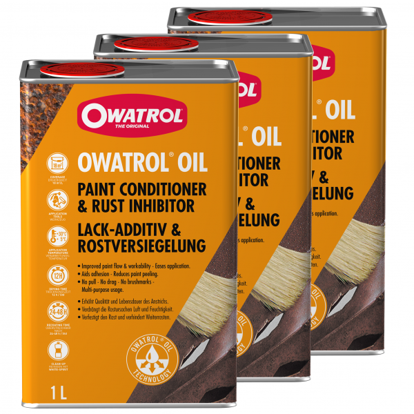 OWATROL OIL 3 x 1 Liter Bundle