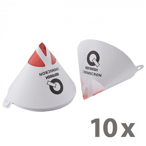 Farbsiebe - 190 my, 10er Pack